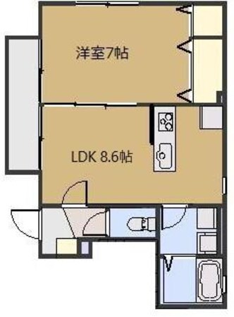 戸田駅 徒歩6分 1階の物件間取画像